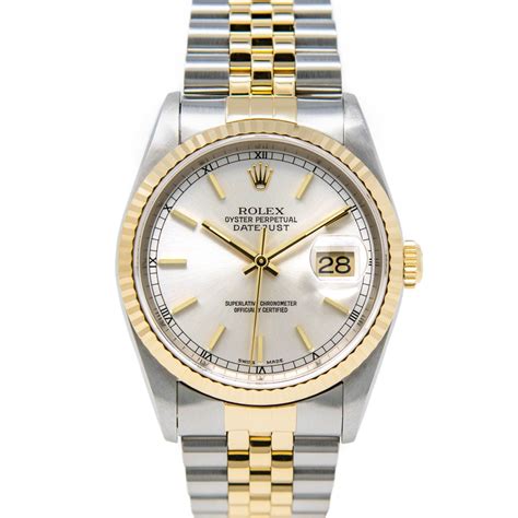 rolex silber